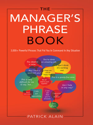 cover image of The Manager's Phrase Book